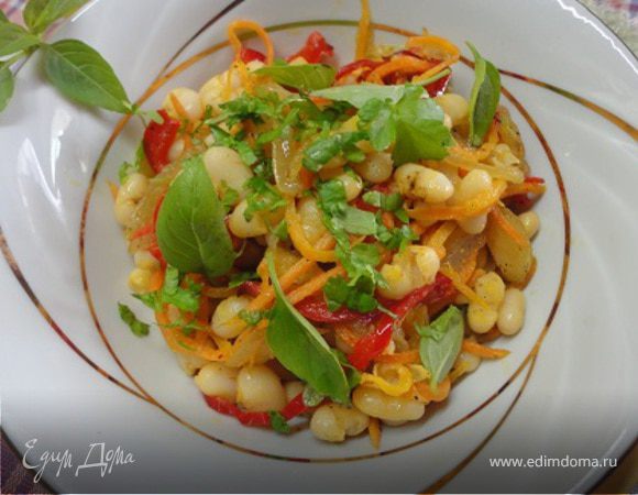 Салат с фасолью (более рецептов с фото) - рецепты с фотографиями на Поварёремонты-бмв.рф