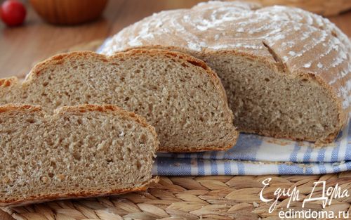 Рецепт Пшеничный хлеб на ржаной закваске