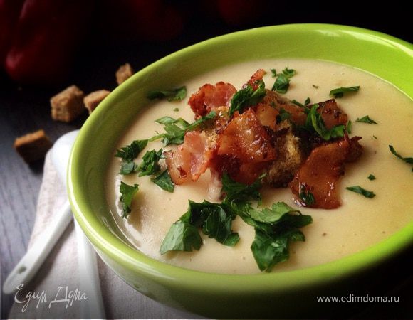 Суп-пюре из фасоли рецепт – Супы. «Еда»