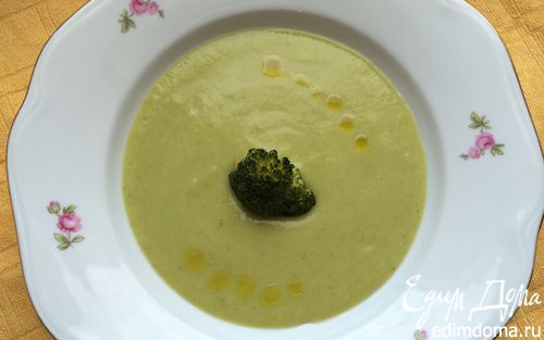 Рецепт Крем-суп из брокколи и сыра
