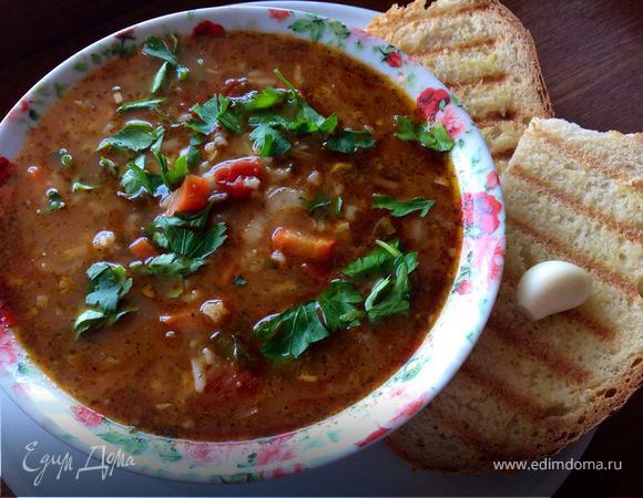 Суп харчо (простой рецепт), пошаговый рецепт на 1722 ккал, фото, ингредиенты - зритель вашего шоу