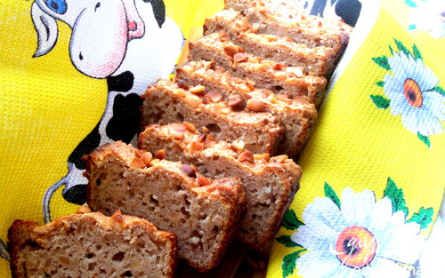 Рецепт Орехово-гречневый хлеб-кекс