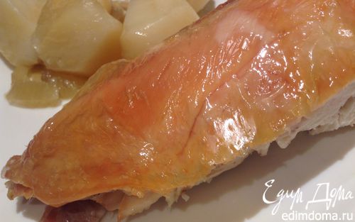 Рецепт Курица с картошкой и фенхелем