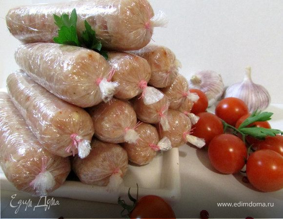 Как приготовить куриную колбасу в домашних условиях?