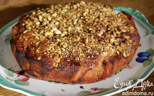 Рецепт Ореховый пирог с вишней