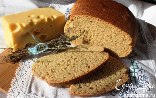 Рецепт Пшенично-ржаной хлеб с картофелем и сыром