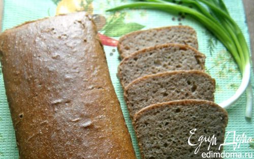 Рецепт Немецкий фермерский ржано-пшеничный хлеб на закваске