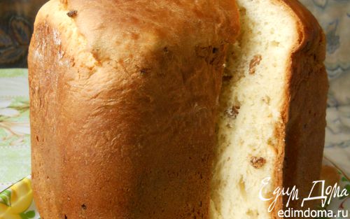 Рецепт Хлеб с изюмом в хлебопечке