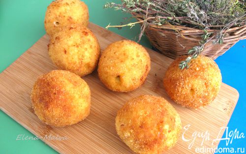 Рецепт Сицилийские аранчини – рисовые шарики