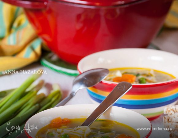 Домашняя лапша для супа пошаговый рецепт с фото