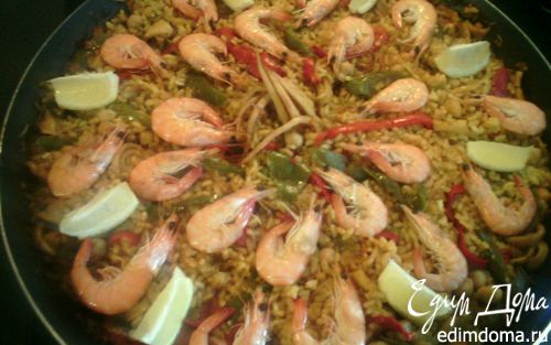 Рецепт Паэлья (Paella Española)