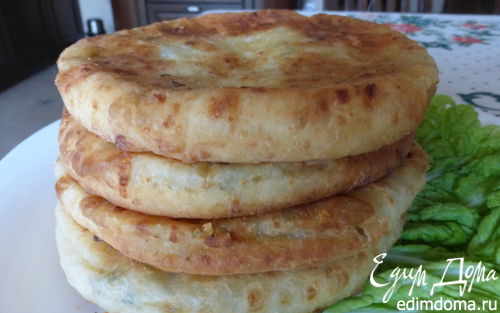 Рецепт Сырные лепешки