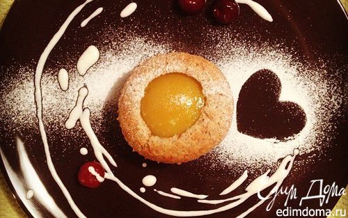 Рецепт Миндальные кексы с персиками