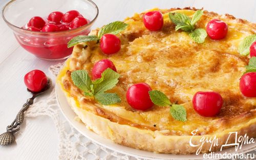 Рецепт Яблочный омлетный пирог