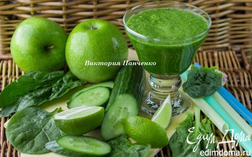 Рецепт Зеленый смузи