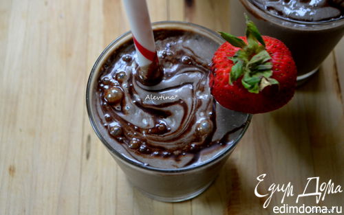 Рецепт Шоколадный шейк с авокадо