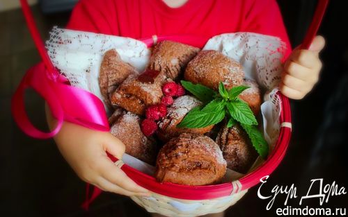 Рецепт Творожно-шоколадное печенье с начинкой