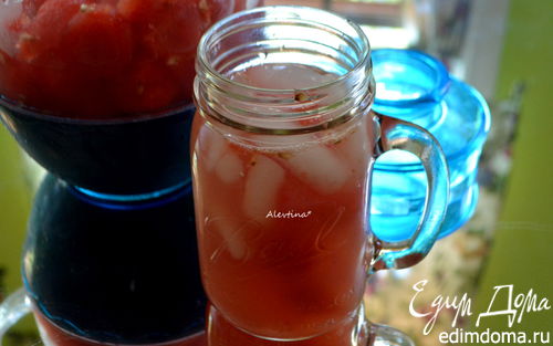 Рецепт Арбузно-имбирный освежающий напиток (Watermelon-Ginger Agua Fresca)