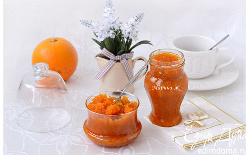 Рецепт Морковно-цитрусовое варенье