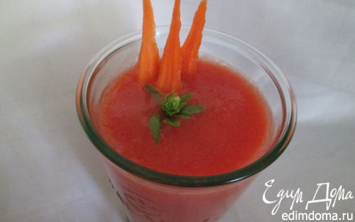 Рецепт Томатный смузи с цветной капустой и морковью