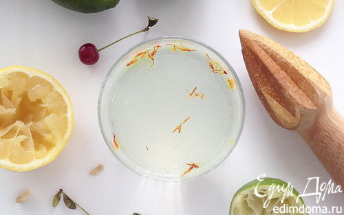 Рецепт Лимонный детокс с шафраном