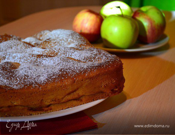 Домашняя шарлотка с яблоками в духовке, рецепт с фото — prachka-mira.ru