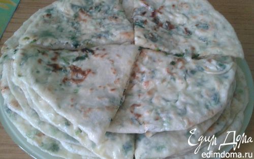 Рецепт Чуду с сыром и молодой крапивой