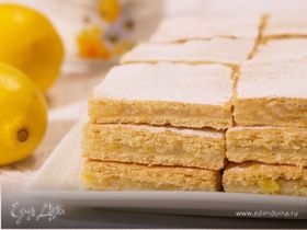 Лимонный пирог и универсальное тонкое тесто