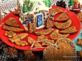 Рождественское печенье с пряностями Piparkukas