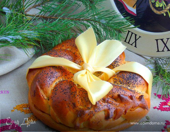 Рождественский калач - пошаговый рецепт с фото на конференц-зал-самара.рф