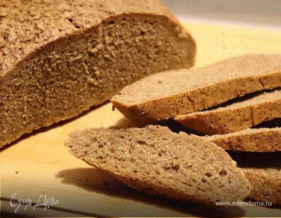 Домашний ржаной хлеб украинский