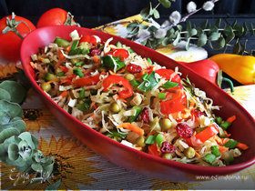 Овощной салат «Три капусты»