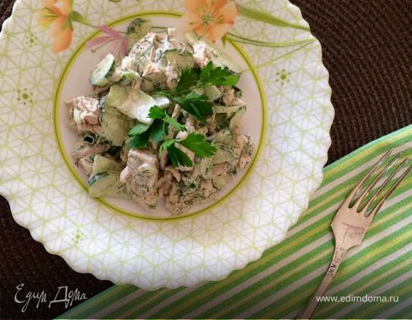 Пошаговый рецепт салата Березка с фото
