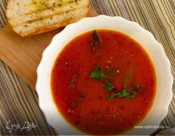 Томатный суп-пюре, пошаговый рецепт на ккал, фото, ингредиенты - оксана