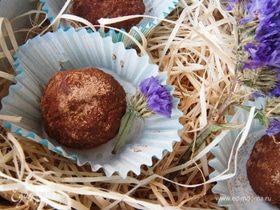 Шоколадно-ореховые конфеты из пшена