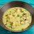 Крем-суп из брокколи с морскими гребешками