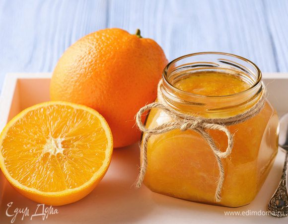 Апельсиновый джем с лимоном за 30 минут