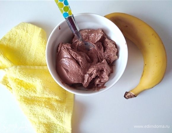 Рецепт домашнего десерта с овсянкой и бананом - шоколадный вкус и миндалевая украшение