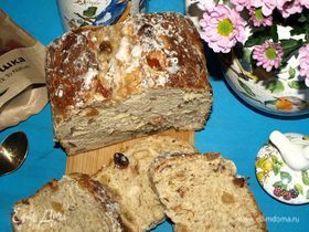 Чайный хлеб с сухофруктами