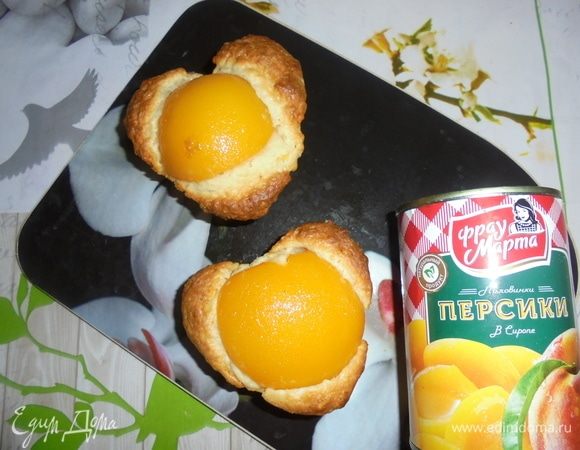 Пирог из консервированных персиков - пошаговый рецепт с фото на эталон62.рф