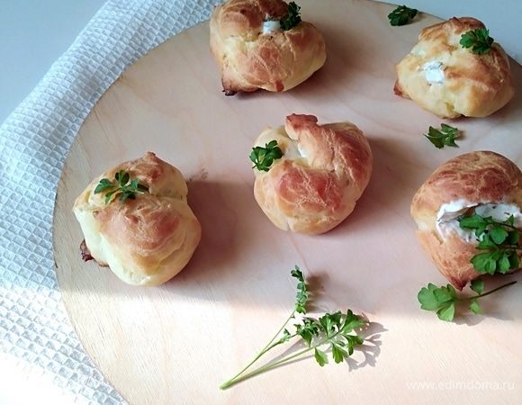 Пирожные Шу с кракелином – пошаговый рецепт приготовления с фото