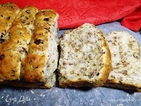 Ароматный хлеб из лисичек
