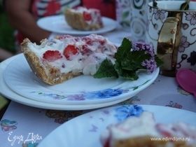 Летний ягодный десерт без выпечки
