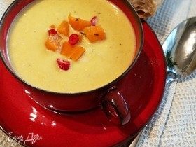 Крем-суп из лука-порея и не только