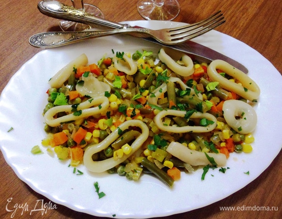 Салат с креветками — рецепты с фото