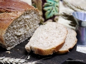 Серый хлеб с пшеничкой