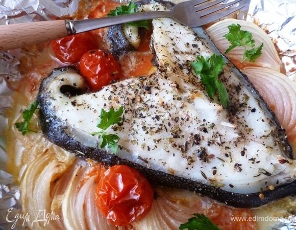 Зубатка в томатном соусе – рецепт вкусной рыбки в горшочках