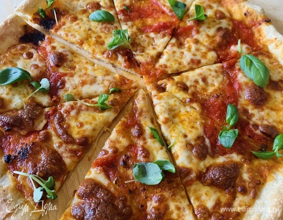 Тесто для тонкой итальянской пиццы (классическое тонкое) — рецепт с фото пошагово
