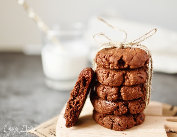 Овсяное печенье с шоколадом и изюмом - пошаговый рецепт с фото, ингредиенты, как приготовить