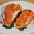 Бутерброды с лососем, помидорами и сливочным сыром
